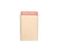 ETZRYSYB Cajas de almacenamiento, 1 caja portátil para tableta, pastillero, dispensador de medicamentos, organizador médico (amarillo)
