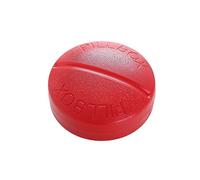 ETZRYSYB Cajas de almacenamiento organizador de pastillas, redondo, 4 rejillas de pastillas, color dulce, caja simple, dispensador de medicamentos, mini particiones, contenedor de almacenamiento de