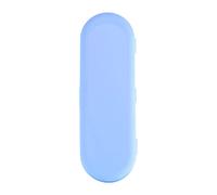 ETZRYSYB Cajas de almacenamiento para cubiertos, pajita, palillos, tenedor, cuchara, accesorios, organizador de maquillaje, viajes, al aire libre, mini caja vacía portátil (azul)