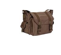 ETZRYSYB Cámara Cámara SLR bolsa de hombro gran capacidad lona bolsa colgante, adecuado para lente trípode organizador viaje al aire libre, Marrón, One size