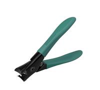 ETZRYSYB Cortaúñas grueso antisalpicaduras, cortaúñas duro, especial para uñas individuales, tamaño grande, para el hogar (verde)