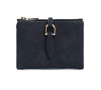 ETZRYSYB Monederos cortos para mujer, cartera pequeña mate para mujer, monedero femenino, negro, Talla única