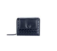 ETZRYSYB Monederos para mujer, a la moda, tipo cartera, corta, multifuncional, pequeña, con cremallera, de piel suave, con solapa, mini bolso de mano, un color, Talla única