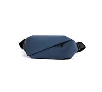 ETZRYSYB Riñonera casual, bolsa de pecho, cartera para hombre y mujer, bolsa de teléfono con cremallera, bolsa de cintura de moda, Azul oscuro., Talla única