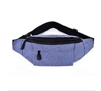 ETZRYSYB Riñonera negra impermeable para dinero, monedero para mujer, bolso de viaje para adolescentes, bolsa de cintura masculina, 1, Talla única