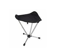 ETZRYSYB Silla plegable, taburete de pesca turística, picnic al aire libre, silla plegable con bolsa de transporte, asiento ligero portátil para viajes (Schwarz)