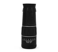 ETZRYSYB Telescopio 26x52 binocular de alta potencia monocular portátil brújula telescopio multicapa HD gran angular visión diurna y nocturna óptica (Schwarz)