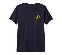 EU European Union Flag Country Map of Member Nations Europe Camiseta Premium