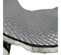 EU Fabrics - Tejido de poliéster reflectante acolchado - Protección solar UV para autocaravanas - Persianas térmicas externas para autocaravanas - Material resistente a la intemperie - Se vende por
