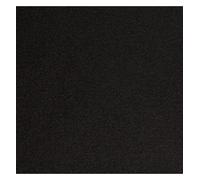 EU Fabrics Tela de forro de cortina opaca, material de tapicería ignífugo para costura, cortina térmica, tela de poliéster, ideal para cortinas y persianas por metros (negro, 1 metro x 150 cm)