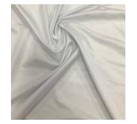 EU Fabrics - Tela elástica de licra para tapicería de nailon elástico en 4 direcciones, material de elastano para trajes de baño y confección por metros | Ligero, ideal para ropa deportiva (blanco, 1