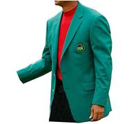 EU Fashions Chaqueta verde Masters, Verde - Blazer de algodón de golf para hombre, L