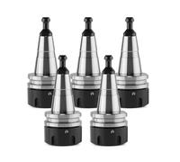 EU_HOZLY 5 piezas/lote ISO30 ER32-45L portabrocas de equilibrio G2.5 30000RPM CNC soporte de herramientas de acero inoxidable con pasador de fresado torno