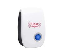 (EU Plug, 1pc) Ultrasonic Pest Control Repeller Plug-in Insect Mosquito Killer Rat Mice Spider