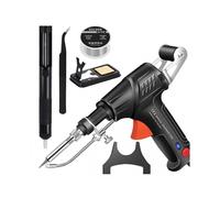 (EU plug, Black) Internal Heated Industrial Lasers Welding Tools Internal Heating Handheld Soldering Tool Kit for Repairs Home DIY