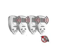 (EU PLUG,WHITE)H-Ultrasonic Bat Repellent Pack Of 4 - Get Rid Of Bats In 72 Hours.