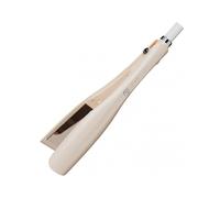 (EU plug, Yellow) Mini Flat Iron Hair Straightener Fast Heating Hair Iron for Long Short Hair