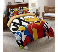 EU-VV Juego De Funda Nórdica Reversible Fácil De Limpiar, Hipoalergénica, Suave Y Lisa con Fundas De Almohada (Assen Clan 04,(180x220 cm)-Cama de 105/135)