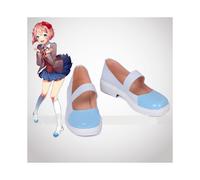 (EU37 = Largo del pie 23,5 cm) Zapatos de cosplay de Doki Monika de Club Doki Literature Sayori Yuri Natsuki Zapatos
