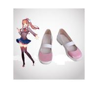 (EU43=Foot Length26.5cm)Zapatos con disfraces Doki Doki Literature Club Monika Sayori Yuri Natsuki para mujer