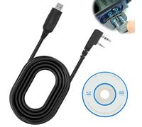 EuAcesry Cable USB de programación UltraFast per Walkie Talkie BaoFeng