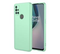 EUAGVQY Funda para OnePlus N10 5G 1+ N10 5G, funda de silicona líquida con protección de cuerpo completo, forro de microfibra suave, antiarañazos, a prueba de golpes, funda protectora para OnePlus N10