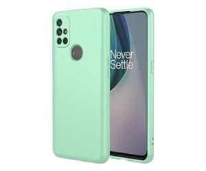 EUAGVQY Funda para OnePlus N10 5G 1+ N10 5G, funda de silicona líquida con protección de cuerpo completo, forro de microfibra suave, antiarañazos, a prueba de golpes, funda protectora para OnePlus N10