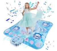 Euakee Alfombra de Baile para Niños, Alfombra Musical Infantil con 8 Botones y Bluetooth, Juguetes Niña con 4 Modos de Juego y 9 Niveles, Regalo para Niñas de 3 4 5 6 7 8 9 10 11 12+ Años