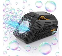 Euakee Maquina de Burbujas Automatico, Maquina Pompas Jabon Portátil con Batería Recargable, Máquina de Burbujas Eléctrico para Bodas/Cumpleaños/Fiestas, 16000+ Burbujas/Min