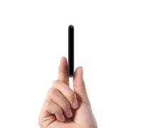 EUARY Powerbank 4000mAh, batería Externa pequeña y Ligera, Mini batería Externa portátil, batería Externa para teléfono móvil con Cable (Negro)..