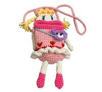 EUBEISAQI Bolso Porta Teléfonos - Tejido Divertido | Bolso Pequeño Para Teléfono | para Llaves Tarjetas Maquillaje Mujeres Niñas Compras Viajes Senderismo