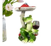EUBEISAQI Decoración De Rana | Estatuas Artísticas Y Bonitas - Decoración Jardín Tema Rana - para Uso En Exterior Escritorio Jardín Oficina Hogar Patio Aire Libre Y También como Regalo para Mujeres