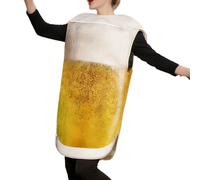 EUBEISAQI Disfraz de alcohol - Taza de cerveza, trajes divertidos | Disfraz de bebida de juego de rol para , para cosplay, mujeres, hombres, eventos, carnaval, escenario, sesión de fotos, bar