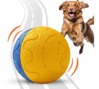 EUBEISAQI Pelota Interactiva para Perros | Juego Automático de Movimiento con Detección Inteligente,Pelota Rebotadora para Mascotas - Cachorros, Gatos, Hogar, Interior, Exterior, Cumpleaños