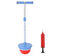 EUBSWA Balón hinchable para niños, bala de equilibrio para niños, bala saltar para adultos, juguete para exteriores con mango ajustable en altura, capacidad de carga 90 kg, espesada y resistente al