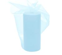 EUBSWA - Rollo de tul (30 cm x 92 m), color celeste