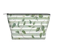 Eucalipto dólar de Plata Verde, Bolsa de artículos de tocador Bolsa de Maquillaje Bolsa de cosméticos Bolsa de artículos de tocador de Viaje portátil