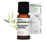 Eucalipto Globulus BIO (Eucalyptus globulus) - 10 mL - Aceite Esencial Quimiotipado y Certificado AB - Salud respiratoria - Aroma Labs