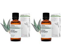 Eucalipto Limón BIO (Eucalyptus citriodora) - 30 mL - Aceite Esencial Quimiotipado y Certificado AB - Aroma Labs (Paquete de 2)