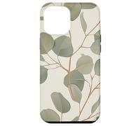 Eucalyptus Leaves Green Plant Florals Botany Foliage Carcasa para iPhone 12 Pro MAX