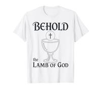 Eucaristía Católica He aquí la Comunión del Cordero de Dios Camiseta