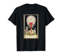 Eucaristía Cruz Antigua Cristiana Católica Pelícano Camiseta