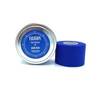 Eucatape Cinta de Remo con infusión de eucalipto para Hombres y Mujeres, Cura y Protege Las Manos de ampollas, Mejor Que los Guantes de Remo para Fuerza y Agarre, máquina Interior o Exterior (Azul)