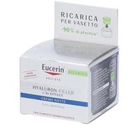 Eucerin Anti-Age Hyaluron-Filler straffende Nachtpflege Nachfüllpackung, 50 ml Crema