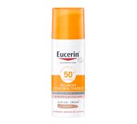 EUCERIN Bases Maquillaje Control Tinted Medium Dry Touch SPF50+ Fluido Solar SPF50+