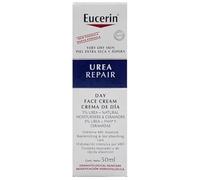 Eucerin Crema facial de día para reparación de urea de piel seca, 5% de urea, 50 ml