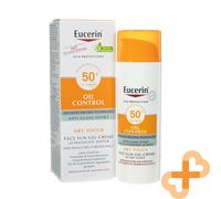 Eucerin Crema Solar Rostro Gel SPF 50+ Para Grasa Propensa Al Acné Piel 50 ML