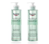 Eucerin Dermo Pure Gel Limpiador - Paquete de 2 x 400 ml
