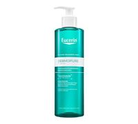 Eucerin DermoPure Clinical - Gel limpiador facial, 400 ml, limpiador facial y corporal sin jabón, fórmula con ácido salicílico para pieles grasas y acné