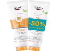 Eucerin Duplo Oil Control Dry Touch Gel-Crema SPF50+ 2x200ml